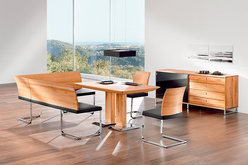 Esszimmer, Speisezimmer, Tisch und StÃ¼hle, Vitrinen und Anrichten